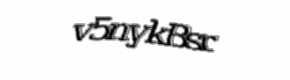 Security check image, please type the characters shown