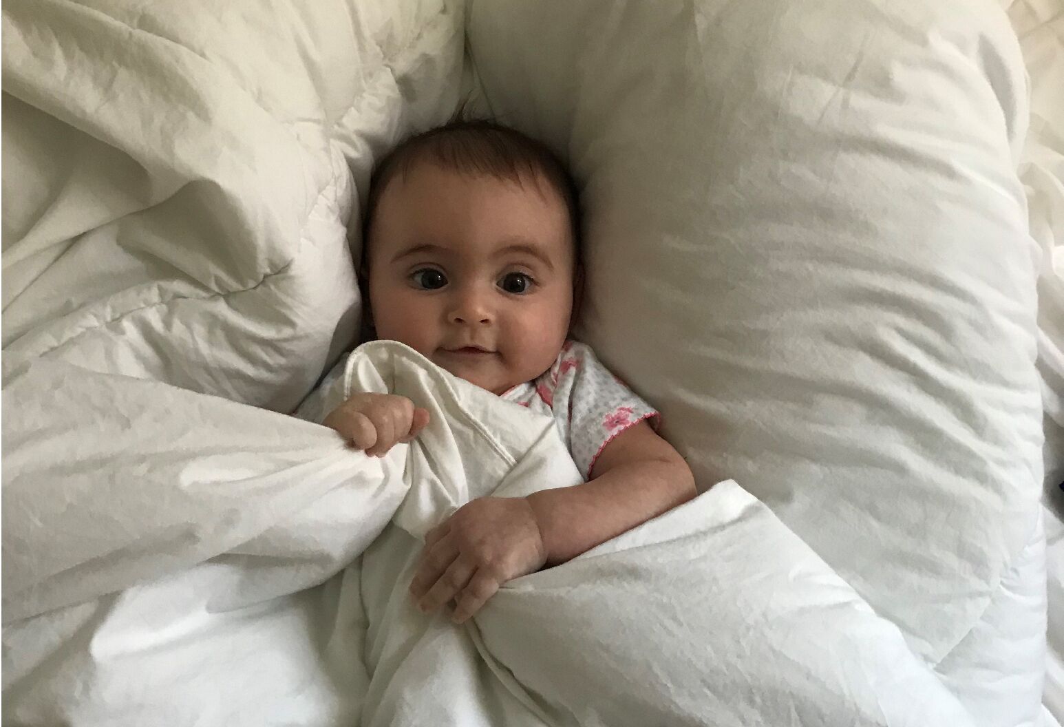 baby in bed