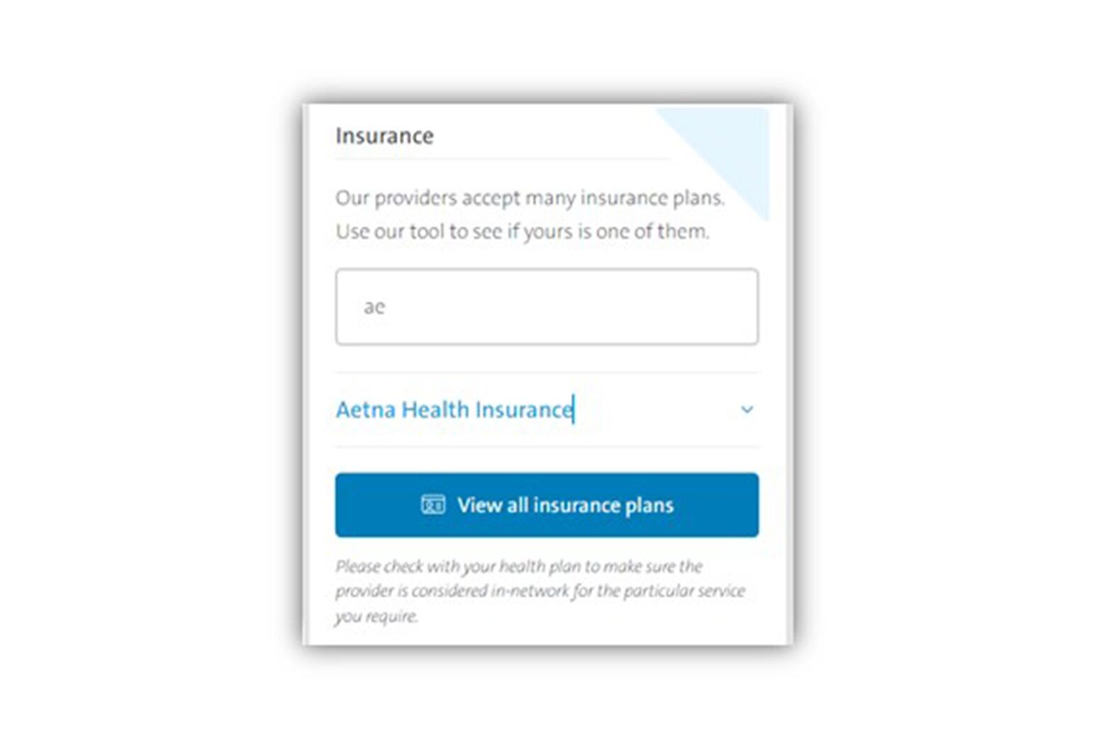 How do I check to see if a doctor takes my insurance in the Northwell