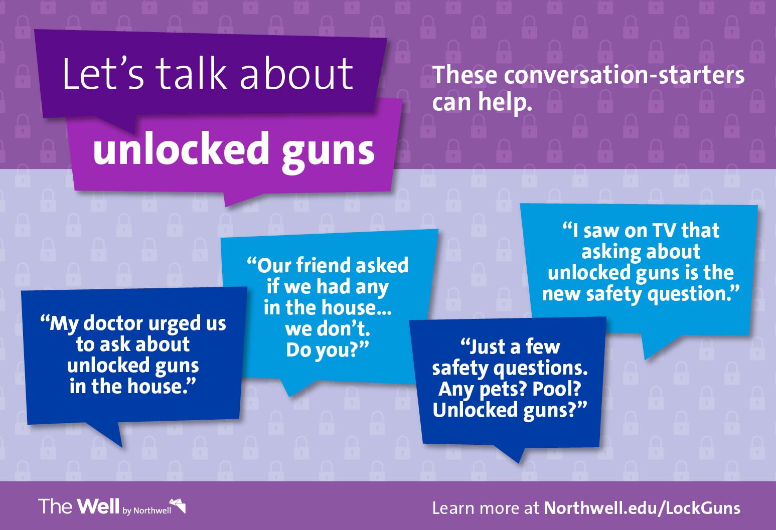 Gun Safety In The Home The Well by Northwell