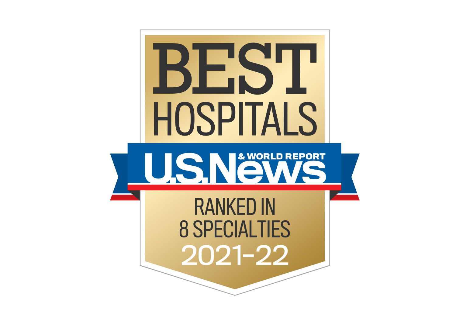 US News & World Report - Hospital Badges - 2021-2022