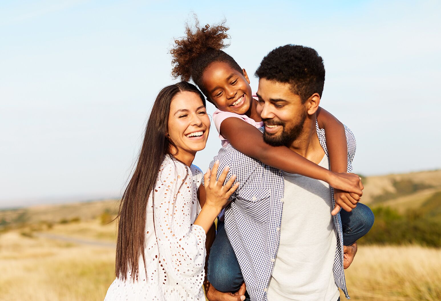 Premium Photo  Young love and black couple on beach hug while