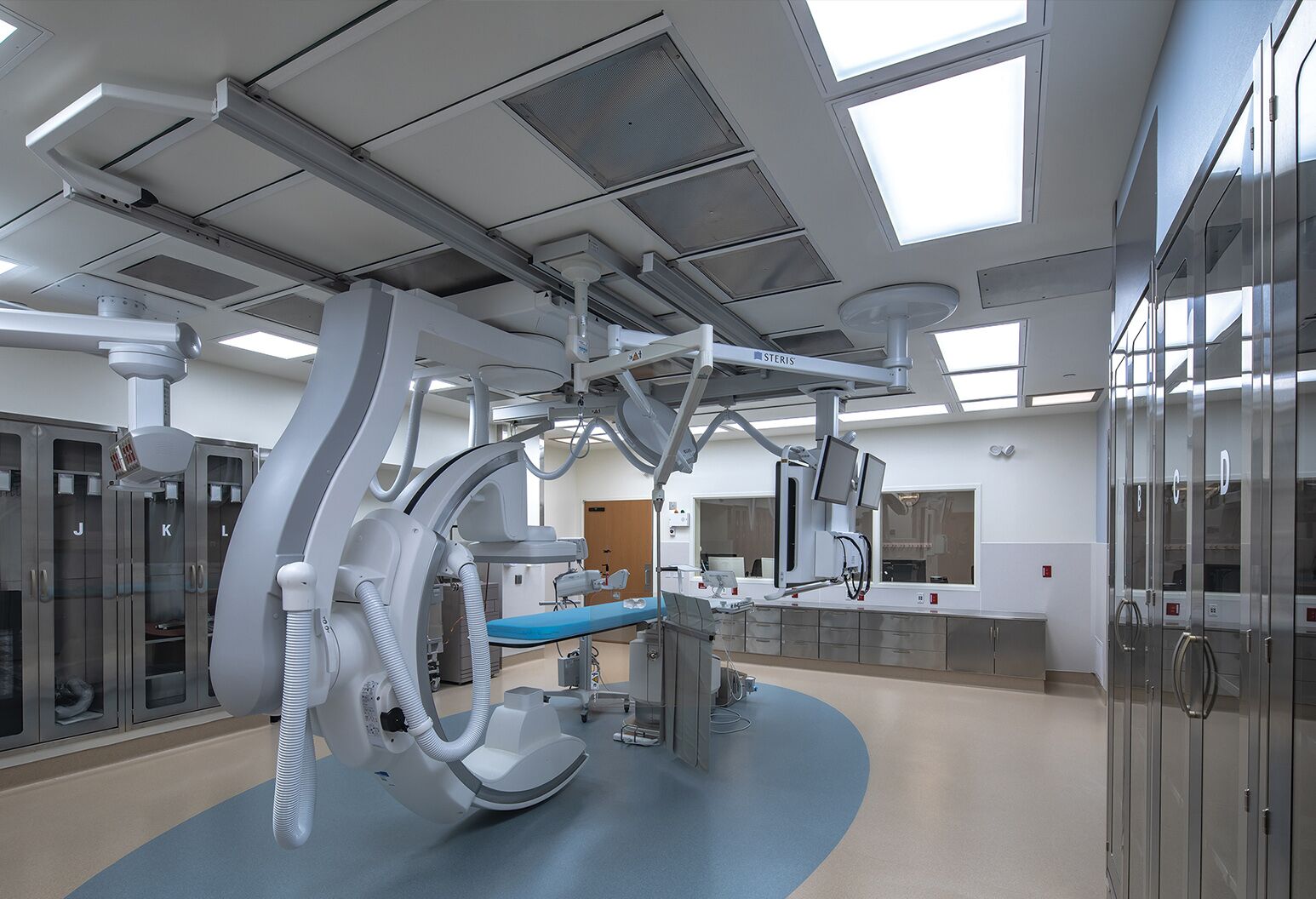 Cardiac catheterization lab