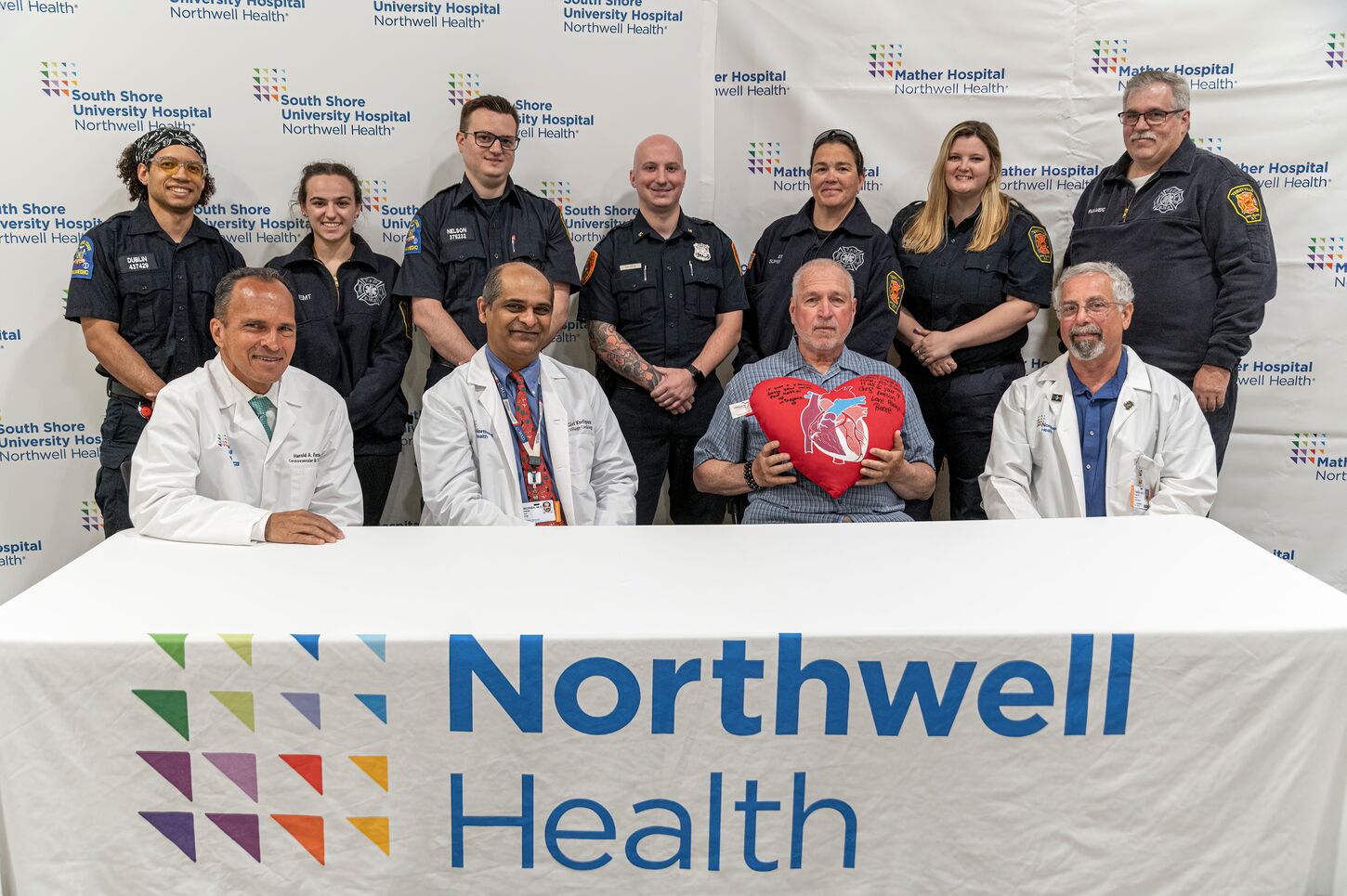 I was dead.' Ronkonkoma man who went into cardiac arrest thanks team